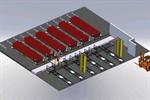 Conveyor solution reduces manual handling of acetylene cylinders