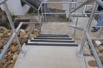Safe grip anti-slip stair nosing features at Cotter River projects