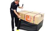 How to hand wrap a pallet and addressing OH&S issues