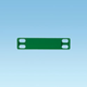 Aluminium Tags - Panduit MMP350H-CALGR