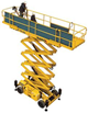 Diesel Scissor | Large Double Extension H 12 SXL - H 18 SXL