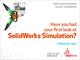 SolidWorks Simulation - Do you have the best design?