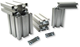 Plate Connectors For 40 & 30 Series Aluminium Profiles