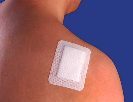 Dressings For Wounds. Non-Woven Wound Dressing