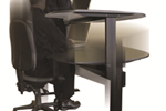 Electric height adjustable desks for engineers, draftsman, designers