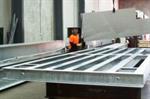 Heavy duty platform scales for galvanising works